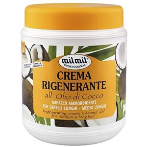 milmil Haarmasker kokosolie (Crema Rigenerante Cocco) 1000 ml