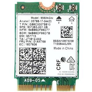 Aboiled - 9560NGW - WLAN-kaart - 1730 Mbit/S - Wireless AC - Dual Band - Bluetooth 5.0