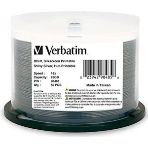 Verbatim BD R 25GB 6X BD-R 50 stuk(s)