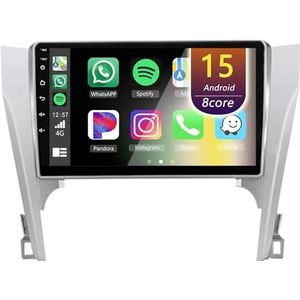 Android Radio voor Toyota Camry 2012-2014, 9 inch Touchscreen Autoradio met Wireless CarPlay Android Auto Bluetooth WIFI(4Core(1+32GB))