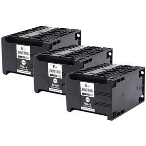 T8651 XL T8651XL 1PC/2PC/3PC/4PC pigmentinktcartridge for WorkForce Pro WF-M5190 WF-M5191 WF-M5690 WF-M5693 printer(3 PCS)
