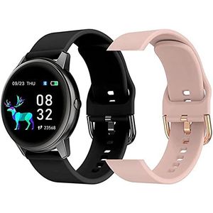 R3 Smartwatch Dames Smart Horloge IP68 Waterdichte Sport Strap Hartslag Fitness Dames Horloge voor Android IOS-W