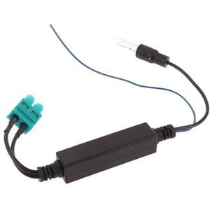 Autoradio-antenne Mannelijke Dubbele Boosteradapter Autoradio-audioantenneversterkeradapterkabel Eenvoudig Brede Compatibiliteit