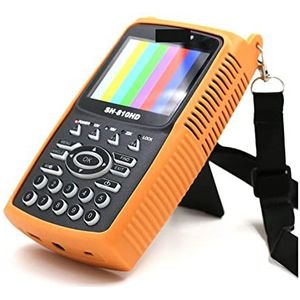 Satellietzoeker SH-810HD DVB-S2 & DVB-T2 Combo Digital Signal Finder Support CCTV 3.5 Inch TFT LCD Scherm 8PSK 16PSK Digitale meter 810h(Only S2 no T2 CCTV)