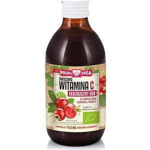 Rozenbottelsap Vitamine C BIO 250 ml Polska Roza