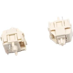 JJCFGRDM Cream Speed Goud Zilver Koper Brons ROZE Pro Paars MX SMD 3-pins RGB Schakelaars Voor Backlit Mechanisch Gaming-toetsenbord (Maat: 90 stuks, Kleur: Novelkeys Cream)
