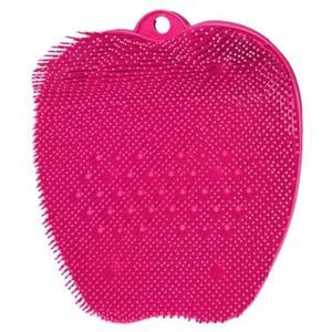 Badvoetreiniger met peeling: thuis hotel badkamer antislip schrobber van kunststof, ongemak-comfortabel ontwerp voor voeten