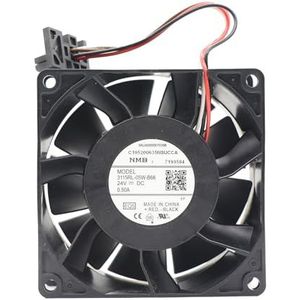 3115RL-05W-B66 NMB Ventilator DC 24V Ventilator 0.50A 8038 80 * 80 * 38mm Axiale Koelventilator voor Omvormer