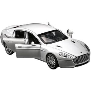 Voor Aston Martin 1/32 Diecast Legering Automodel Kinderen Geschenken Met Geluid & Licht (Color : Blue)