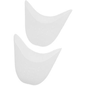 Soft Foot Pointe Cover Comfortabele Teen Protector voor Ballet Dansers Wit met Gat