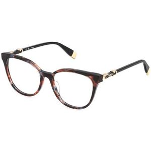 Furla - VFU832 - Optische Monturen - Havana - Acetaat - Vlinder