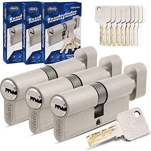 ABUS EC550 Profil-Doppelzylinder Länge (a/b) 35/40mm (c=75mm) mit 10 Schlüssel