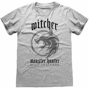 Heroes Inc The Witcher Wolfschool Embrame T-shirt maat M