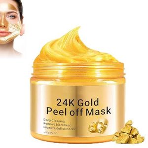 Sitovely Collageen Peel Off Gezichtsmasker, 24k Gold Peel Off Gezichtsmasker, Oil Control Jelly Gold Peel Off Gezichtsmasker, dieptereinigend gezichtsmasker, diephydratatie