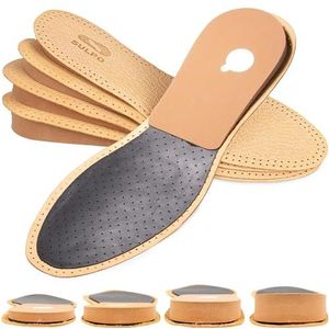 Schoeninlegzolen - Lederen Hielwig - Inlegzolen - Hoogte 1,5 cm