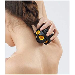 Massagebal, massageroller voor buik, rug, schouders en benen, spierverzorging, fascia-massage zelfmassage