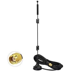 Bingfu - Omnidirectionele Wifi-antenne - 9dBi - Dual-band - 2,4 GHz en 5,8 GHz