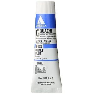 Holbein Acryla Gouache (Smalt Blue) door Holbein Acryla Gouache
