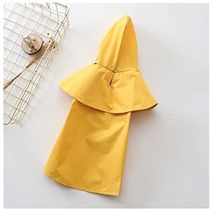 Hondenkleding voor huisdieren Hond regenjas, lente zomer outdoor hooded regenjas, jas kleding voor kleine grote honden Comfortabel, gemakkelijk te dragen tijdens het lop (Color : Yellow, Size : XS)