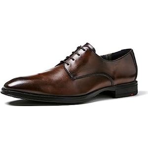 LLOYD Gideon, herenschoenen, zakelijke schoenen, derby, normaal, brandy, 45 EU