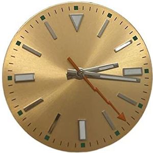 Youngran 29mm Horloge Wijzerplaat + Handen Kits Compatibel For Mingzhu 2813 / Compatibel For Miyoda 8215 / 821A Mechanische Beweging Gouden Geel/Blauw/Zwart/Groene Wijzerplaat leisurely