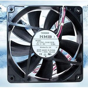 LMNCBVYA 4710KL-04W-B39 120mm Cooling Fan - 12V 0.36A - 120x120x25mm Fan for Reliable Cooling Solutions