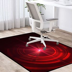 PLMM Bureaustoelmat voor tapijten gaming stoel mat bureaustoel mat voor hardhouten vloer vloerbeschermers voor stoelen bureaustoel mat voor hout en tegels vloer stoel mat 80x120cm