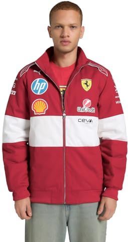 PUMA Scuderia Ferrari 2025 Team racejack voor Heren, Maat S