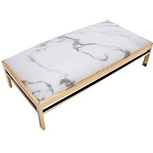 Waterdicht Nail Art Handkussen, Zacht PU-leer Manicure Armsteun Kussen, voor Nail Art Salon Home(Marble)