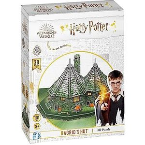 University Games 08482 Harry Potter Hagrid's Hut 3D Puzzle