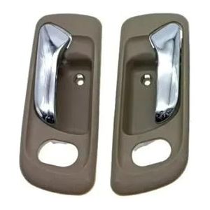 Auto Deurgreep-interieur Voor ACCORD 1998 1999 2000 2001 2002 CG1 CG5 CF9 Binnendeurgreep Auto Styling Chroom Beige interieurdeurgreep(Front 1 Pair)