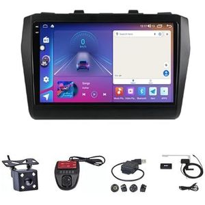 Android Double Din Car Stereo 9 Inch Touchscreen Autoradio Autotoebehoren Multimedia Stuurwielbediening met Navigatie Plug And Play Voor Suzuki Swift 2017 2018 2019 (Size : M100S WIFI 1G+16G)