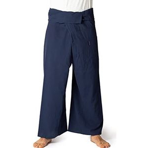 PANASIAM Fisherman pants unicolor, navy blue, XL