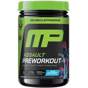 Muscle Pharm Assault - Energy + Strength Blue Raspberry 345 grams