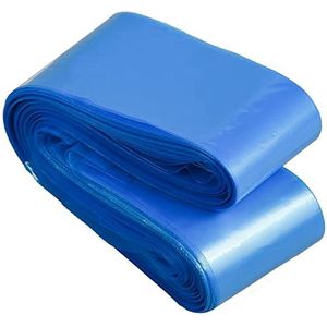 MFUOE 100 Stuks Tattoo Clip Cord Covers Plastic Blauw Clip Cord Mouwen Tattoo Machine Tattoo Mouw Tassen (Blauw)