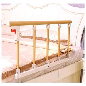 JAVPTAV Bed opvouwbare veiligheidsrail, bedreling opvouwbare ziekenhuis metalen grip bumperbar, voor oudere volwassenen, voorkomen dat het uit bed valt, handgreep handicap (kleur: D)