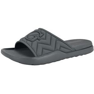 GUESS Heren Moliano Slide Sandaal, Donker Grijs Blauw 020, 9 UK, Donkergrijs Blauw 020, 43 EU