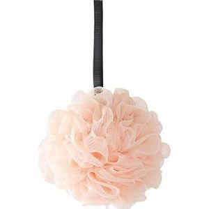 Badsponzen for volwassenen, badspons, mesh poef badspons, schuim Loofah spons (Size : Pink)