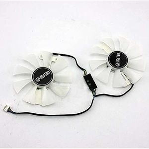 LMNCBVYA 1 Pair GA91S2H 12V 0.35A 4Pin 86mm VGA Cooling Fan for GTX1060 GTX950 GTX960 Graphics Cards