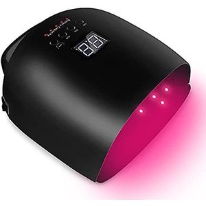 nageldrogers voor nagellak en gel， 86W oplaadbare draadloze nageldroger, 18000mAh draadloze snelle nagellak uithardingslamp, professionele nail art manicure gereedschap