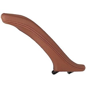 Deurkruk Auto Real Leather Interieur Deurklink Panel Pull Trim Voor BMW 5 Serie F10 F11 F18 525d 530d 528i 535i Lhd(Red-Brown-Right-LHD)