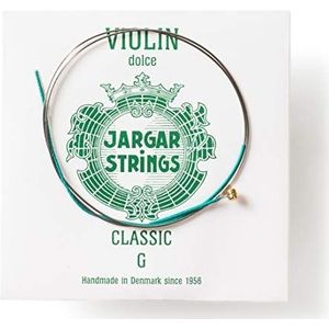 JARGAR Vi-GSM Violin Superior G-snare, medium (0,75 mm) voor viool groen/groen. Dolce / licht