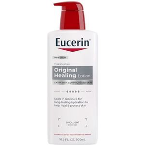 Eucerin Original Healing, Soothing Repair Lotion, Fragrance Free, 16,9 fl oz (500 ml)