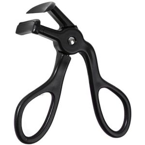 Wide Angle Eyelash Curler, Rimless False Eyelash Curlers, Women's Eyelash Curler Local Curl Long Lasting Styling Makeup Tool (Color : Black)