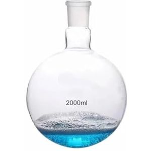 Ronde vorm roterende verdampingsfles 2000ml vervangingsfles