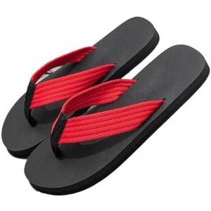 Doucheschoenen, Strandslippers for koppels - Zomersandalen(Red,39 EU)