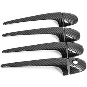 Zelfklevend Enkelgat Deurbescherming Voor Toyota RAV4 XA40 2013-2018 - Krassenbestendig Tuningset Krasbescherming(Koolstofvezelpatroon)