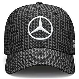 MERCEDES AMG PETRONAS Formula One Team - Kinderen 2023 Lewis Hamilton Cap - Zwart - Maat: One Size, zwart