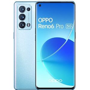 OPPO - Reno6 Pro - Smartphone - Arctisch Blauw - 256 GB - 6.50 inch - Dubbele SIM - 5G