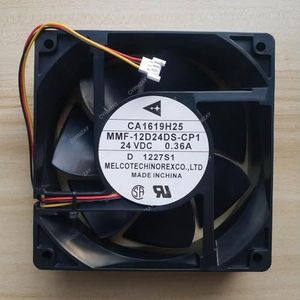 CYRMZAY Ventilator Koelventilator voor Melco MMF-12D24DS-CP1 24V 0.36A ABB Ventilator PLC Ventilator Server Ventilator Koelventilator